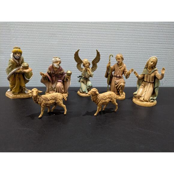 Nativity Fontanini Nativity Set 7 Depose Italy Read - Picture 1 of 9